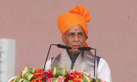 नापाक हरकतें बंद कर दे पाकिस्तान, नहीं तो अब दाना-पानी कर देंगे बंद: राजनाथ सिंह