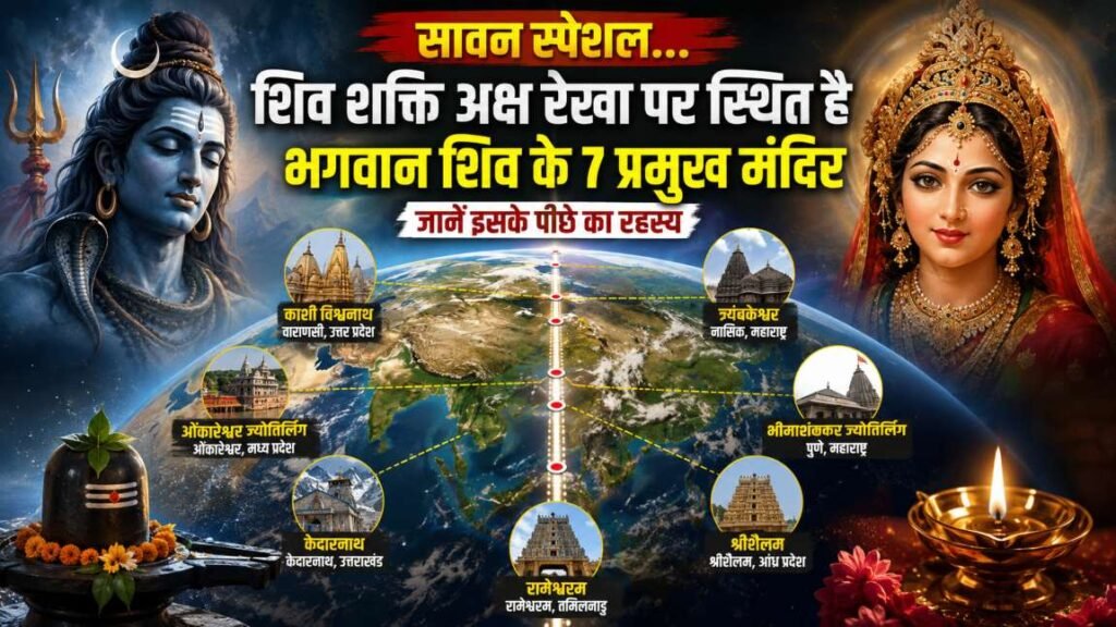 Kedarnath to Rameswaram: शिव के 7 मंदिरों का रहस्यमयी कनेक्शन, विज्ञान भी हैरान!