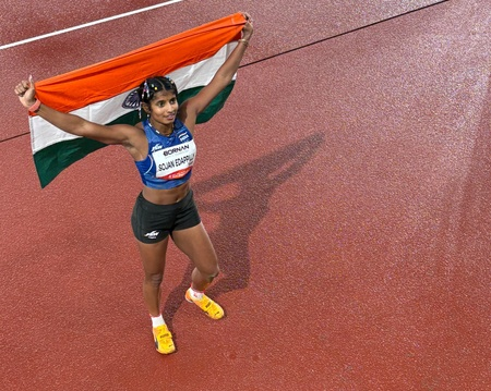 एशियन गेम्स: एंसी सोजन ने ‘लॉन्ग जंप’ में जीता सिल्वर, चौथे स्थान पर रहीं शैली