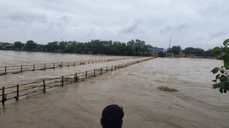छत्तीसगढ़ में बारिश का कहर, खारुन नदी उफान पर